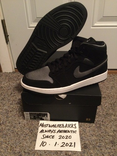 jordan 1 mid nylon black anthracite