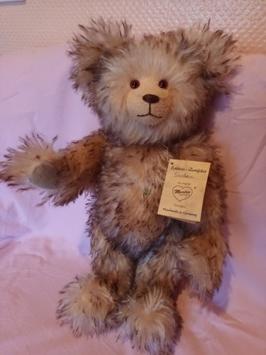 Bär Teddy SINCHEN Original MARTINBÄR 45cm Holzwolle Mohair SUPER niedlich RAR