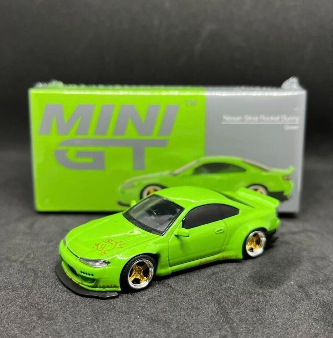 MINI GT ミニGT 1/64 日産 シルビア S15 ロケットバニー 2023 静岡