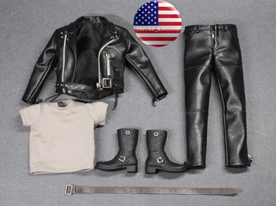 terminator boots jacket motorcycle