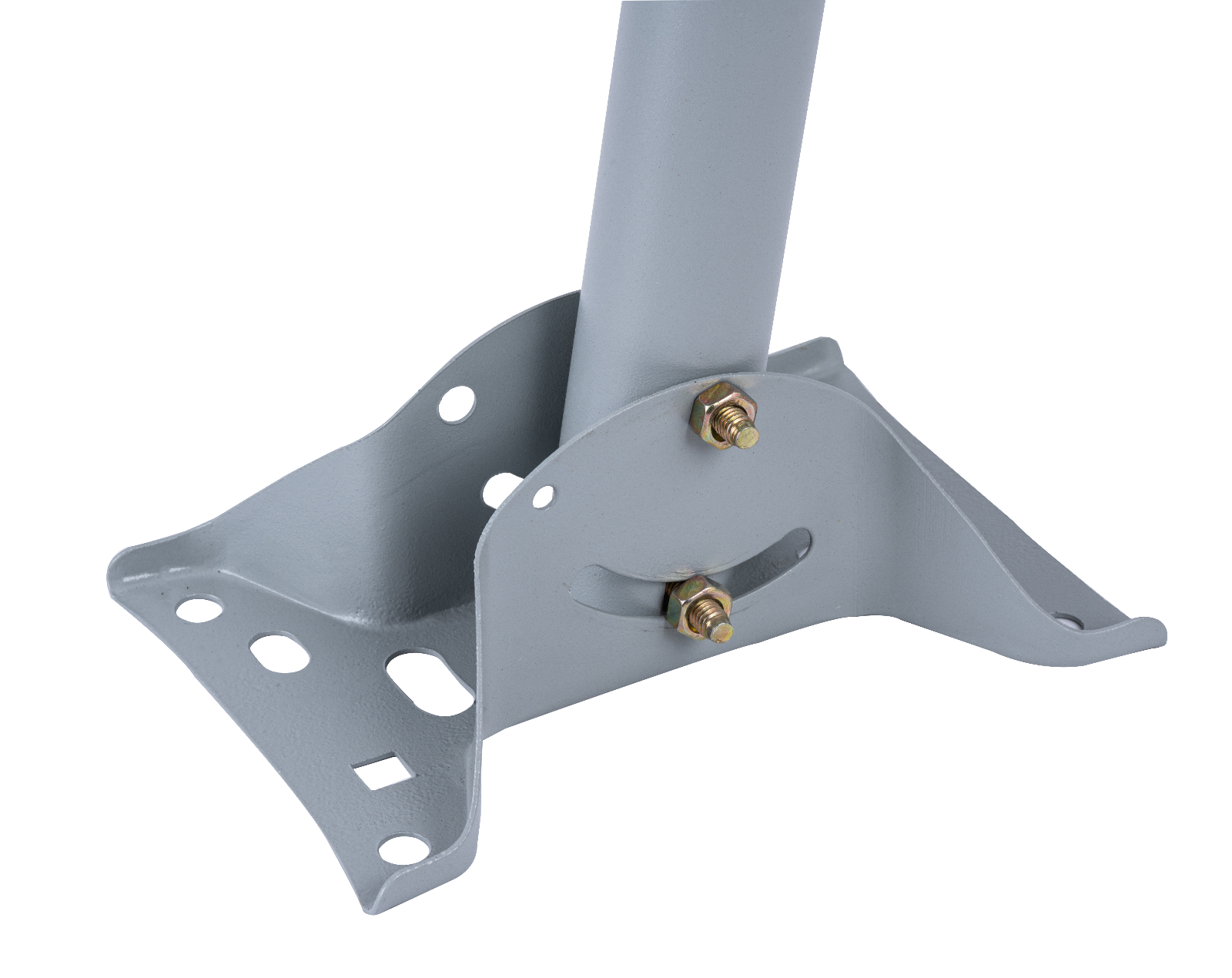 J Pole Antenna Satellite Dish Mount Adjustable Mast for Roof Balcony