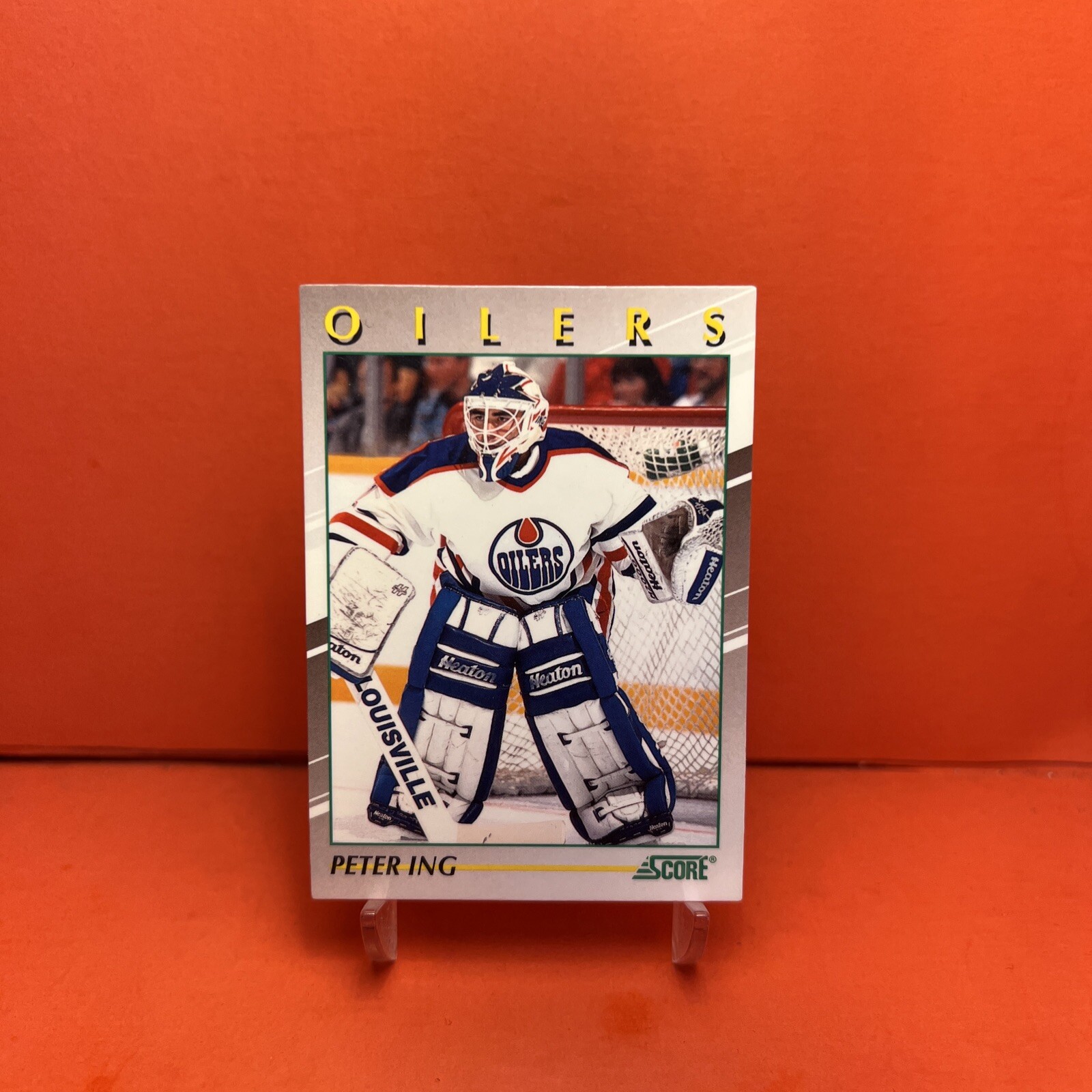 1991-92 Score Young Superstars Peter Ing #12 EX🦄