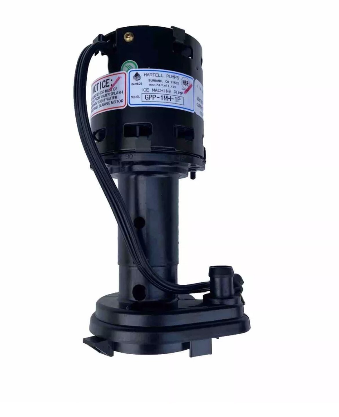 Hartell Pumps Hartell 803339 Gpp-1mh-2p Ice Machine Pump Replaces Ice-o - Foto 10