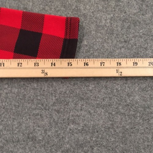 Carter's Girls Sz 4 Leggings Red and Black Buffalo Plaid Checkered - Picture 7 of 7