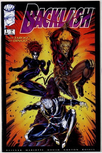 Backlash #9 Image Comics Juni 1995 fast neuwertig + 9,6