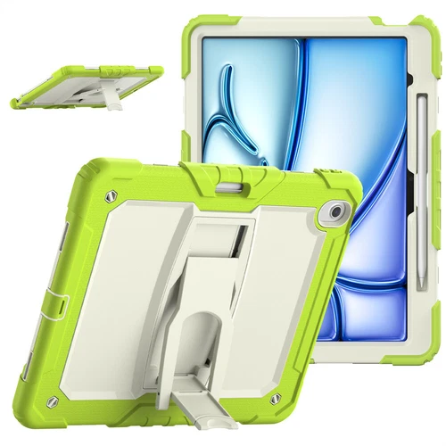For iPad Pro 13/Air 13 11 inch Heavy Duty Full Body Case Stand Cover with Strap - Picture 18 of 30