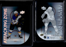 2022-23 Upper Deck Series 1 Attacking Zone Die Cut #AZ-22 Jordan Kyrou