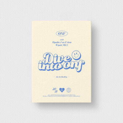 ONF THE 1ST REALITY Dive into ONF DVD+Photobook+Photocard+Etc+