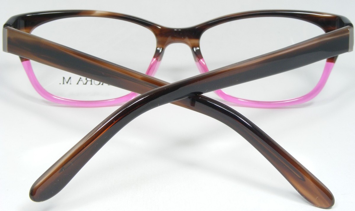 LAURA M. LAU1299 2 TORTOISE BROWN /FUCHSIA EYEGLASSES GLASSES