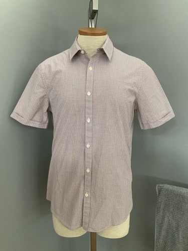 Plaid Mens Short Sleeves Shirt | eBay