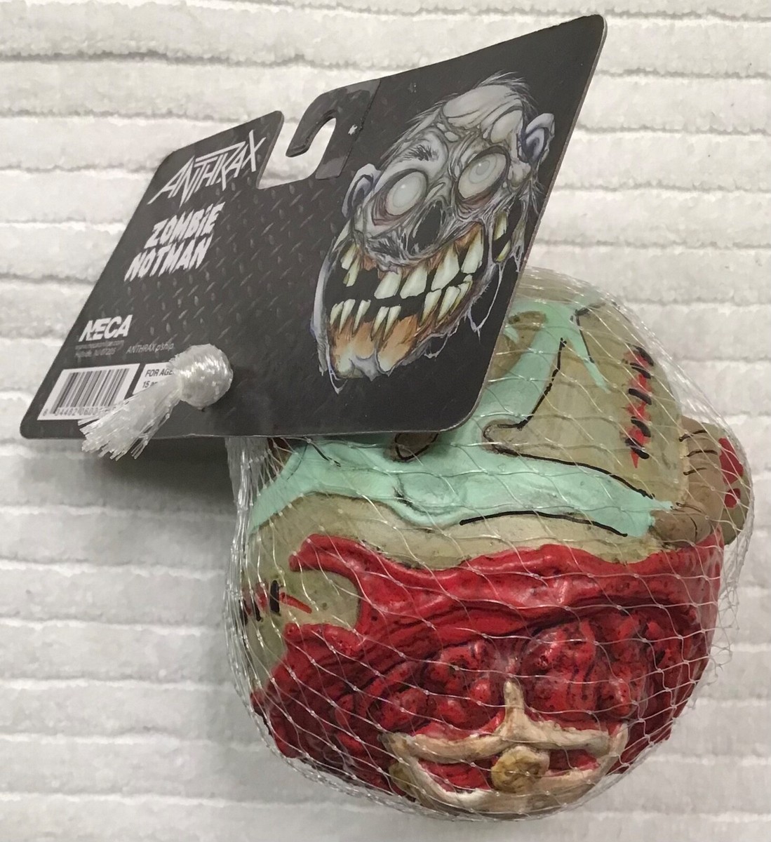 ANTHRAX ZOMBIE NOTMAN RARE NECA MADBALLS 4 INCH FOAM FIGURE