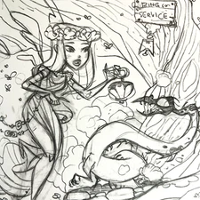 Fantasy Cartooning Book Softcover by Ben Caldwell