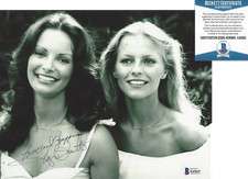 JACLYN SMITH SIGNED 'CHARLIE'S ANGELS' 8x10 PHOTO B ACTRESS BECKETT COA BAS