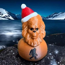 Santa Big Foot: 3D-Printed Holiday Duck