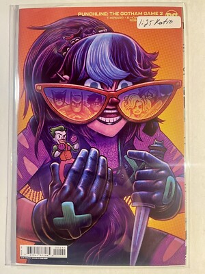 PUNCHLINE: THE GOTHAM GAME #2 NM++  1:25 Ratio Variant - DAN HIPP