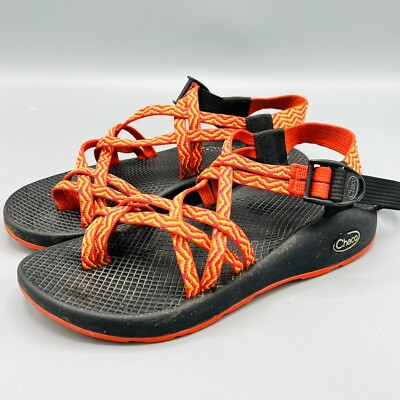 Chaco ZX/2 Strappy Hiking Sandals Sz 7 Multicolor Zig Zag  display picture 2