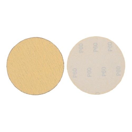 100 Pcs 5" 60Grit NO-Hole DiscsHook Loop Pads Sanding Disc Flocking High Quality - Picture 9 of 17