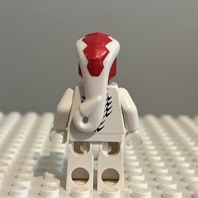 LEGO minifigure Snappa njo0035 Ninjago Rise of the Snakes 9442 white snake - 2R