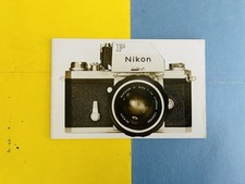 VINTAGE 1970 NIKON F PHOTOMIC BROCHURE MANUAL INTRODUCTION ORIGINAL