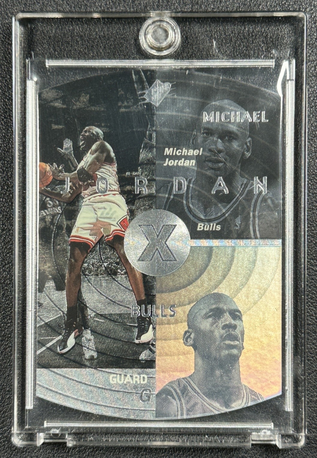 MICHAEL JORDAN 1997-98 SPX #6 SILVER BULLS