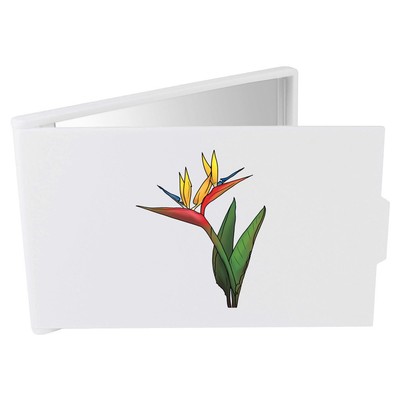 Kompakt-/Reise-/Taschenschminkspiegel 'Paradiesvogel Blume' (CM00035458)