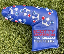 Scotty Cameron 2020 US Open USA Mini Crown Blue Blade Putter Headcover