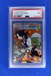 Professor Sycamore 114/114 XY - Steam Siege Full Art Ultra Rare