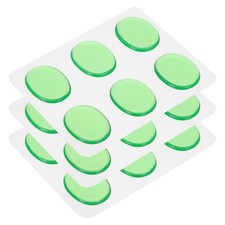 18 Pcs Drum Dampeners Drum Gel Silicone Green for Drums Tone Control