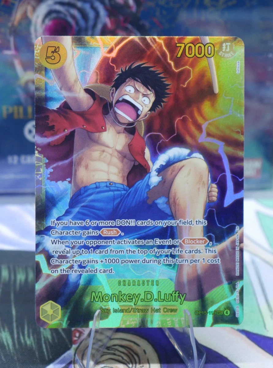Monkey.D.Luffy OP15-119 Adventure on Kami's Island for sale | eBay