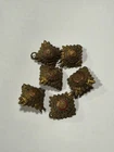 british army Badge Officer Rank Pips Bath Stars Cap Ww1 Ww2 Set X 6
