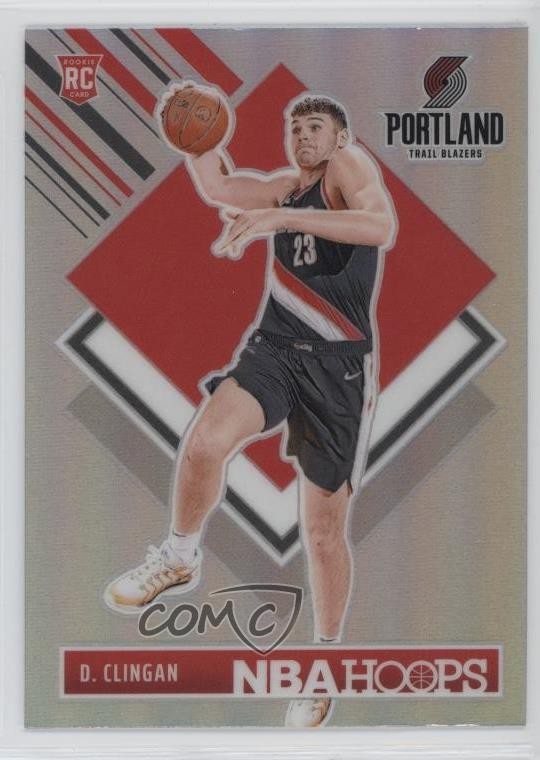 2024-25 Panini NBA Hoops Tribute Premium Silver Prizm Donovan Clingan #293 4z8