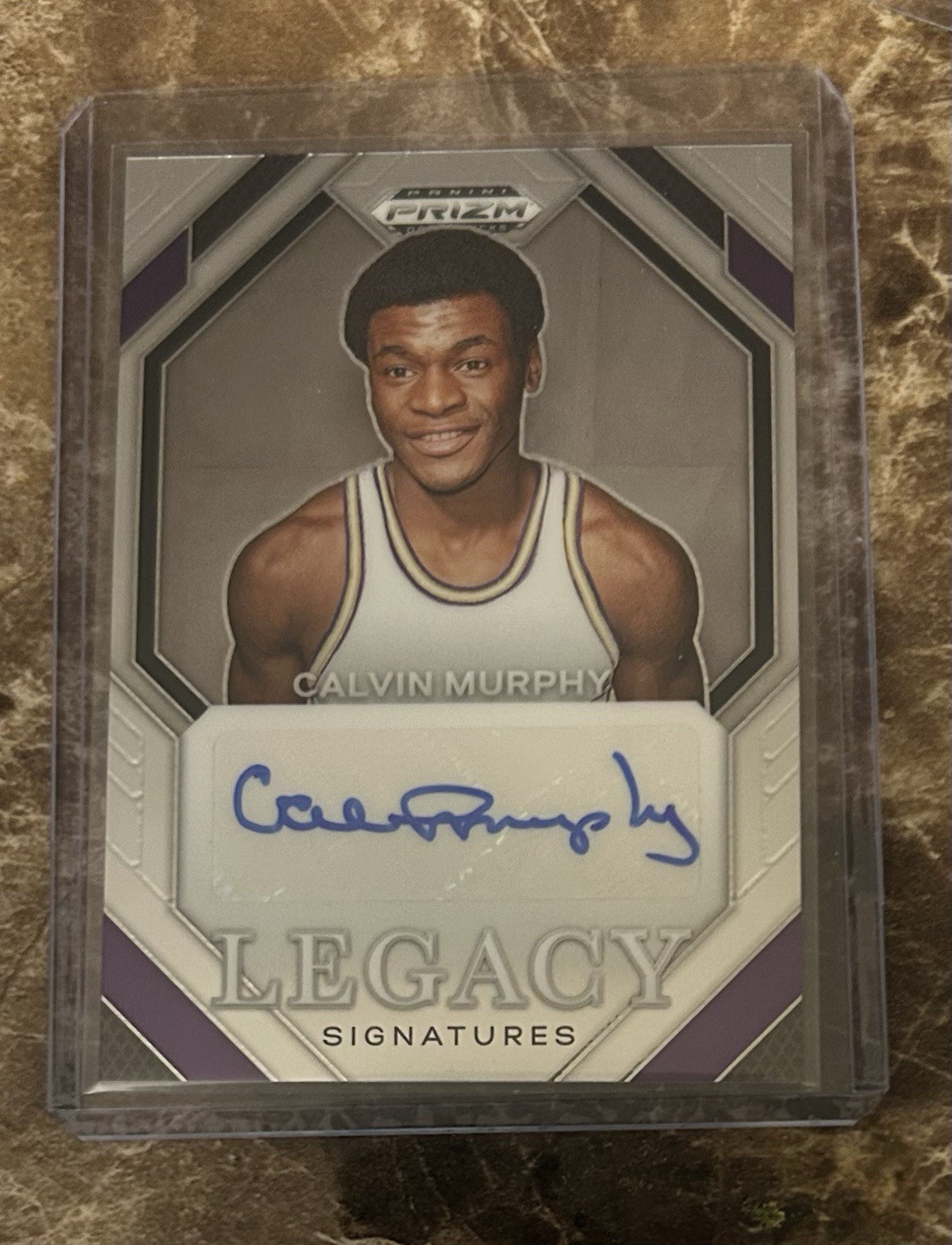 2024 Panini Prizm Draft Picks - Legacy Signatures Calvin Murphy #LS-CVM