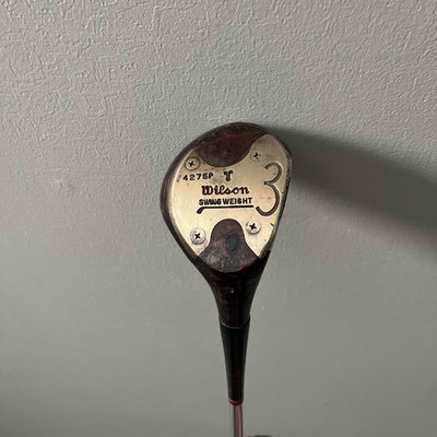 Wilson Arnold Palmer Autograph 3 Wood Steel Shaft Leather Grip RH