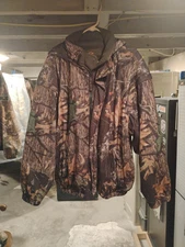 3in1 Microfiber 10x Hunting Coat Mossy oak/Green Reversible