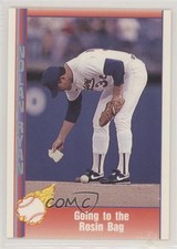 1991 Pacific Texas Express Nolan Ryan Going to the Rosin Bag #98 HOF 3n4