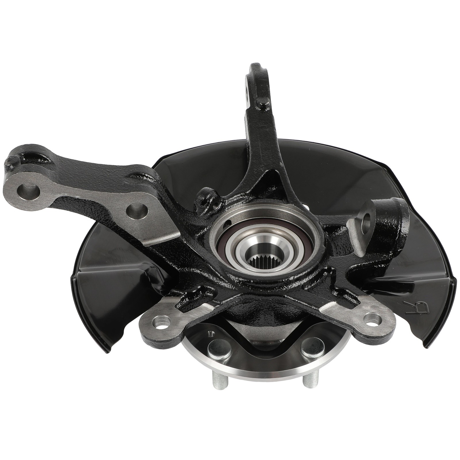 2 Front Wheel Hub Bearing Steering Knuckle For Honda Civic 2013-2015 1.5L 1.8L