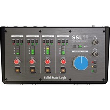 SOLID STATE LOGIC SSL 12 Desktop 12in/8out USB-C MIDI ADAT Interface  Software