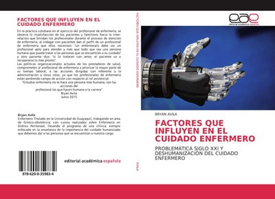 Bryan Avila | FACTORES QUE INFLUYEN EN EL CUIDADO ENFERMERO | Taschenbuch (2020)