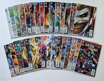 Suicide Squad New 52! DC 2011 Near Complete Run Minus 1/6 NM Lot Of 31   
