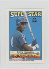 1988 Super Star Sticker Backs Darryl Strawberry Howard Johnson Phil Bradley 0au4
