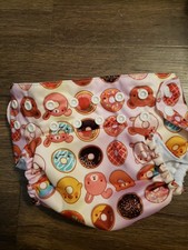 Mama Koala Cloth Pocket Diaper - Doughnut Donut Print NWOT