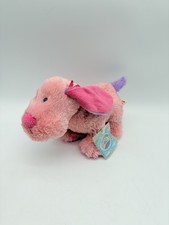Webkinz Lil Peanut Pup With Code Tags Sealed Unused Pink Purple Plus Toy Virtual