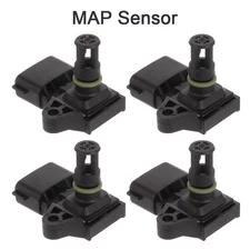 4x Manifold Air Pressure Sensor 53034091AB For Dodge Ram 2500 3500 6.7L 2007-10