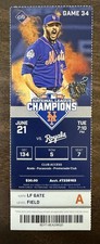 2016 New York Mets Ticket 6/21 Kansas City Royals Hansel Robles MLB K #100