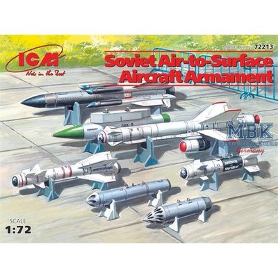 ICM ICM72213 Soviet Air-to-Surface Aircraft Armament