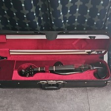 Strauss VC500 Electric Violin 4String/Hard Case,Bow,Chinrest,Shoulder Rest,Strap