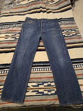 VTG Levi's 501xx-0000 Denim Jeans Men's 42x34. Light Fading