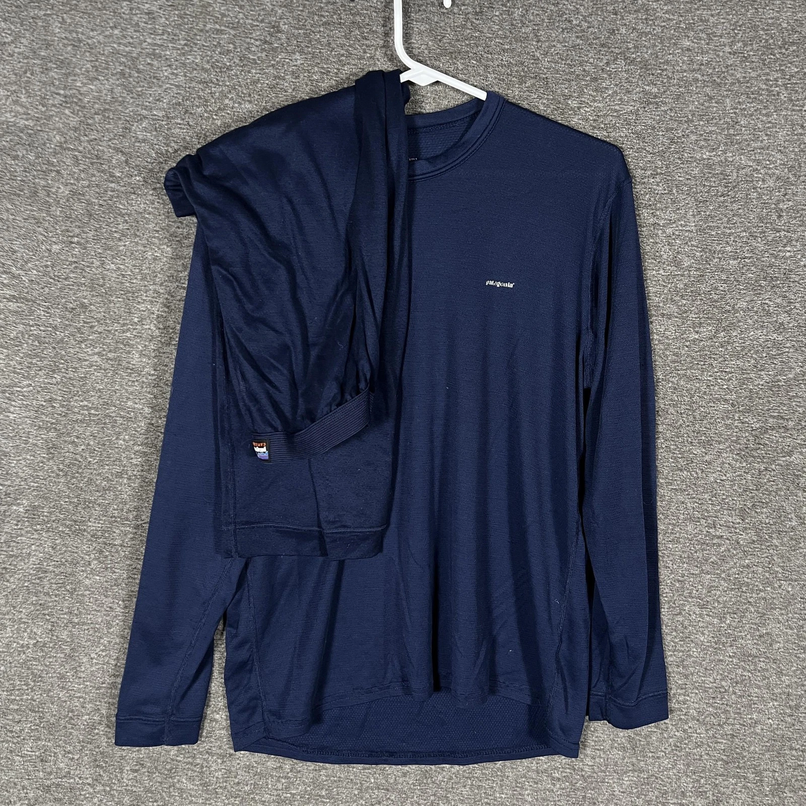 Patagonia Capilene Set Mens Medium Blue 2 Piece Thermal Base Layer USA
Opens in a new window or tab