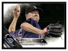 2016 Topps Update #US90 Jake McGee Colorado Rockies Baseball Card 34548
