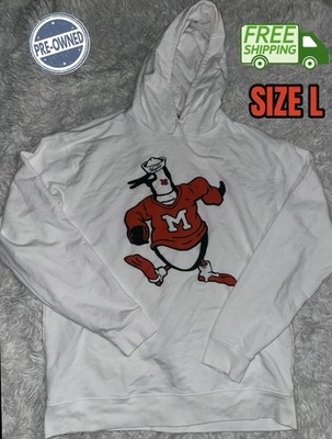 Rare Penguin Brand Miami Hurricanes Sabastian The Ibis Penguin Sweatshirt L